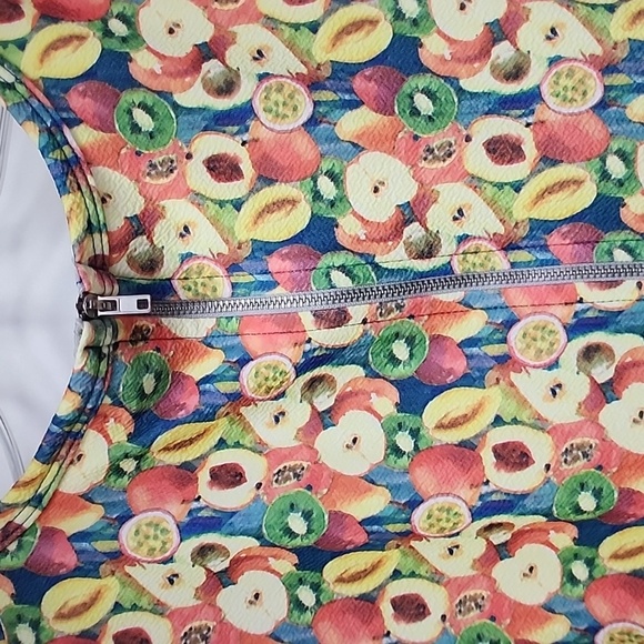 Fruit pattern dress LLR size XS - Picture 5 of 5